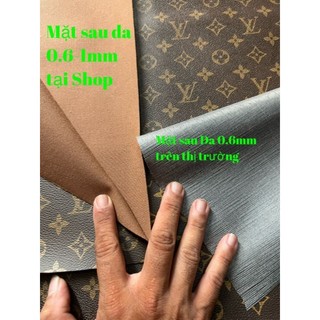 Da LV siêu hiếm 0.6 chuẩn Monogram Canvas
