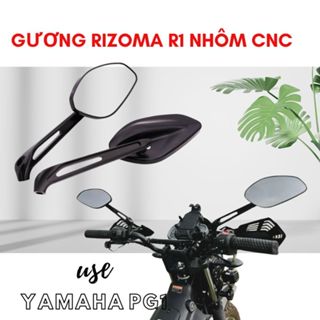  Gương kính chiếu hậu Rizoma Chính Hãng Cho Yamaha PG1   Mặt Kính trắng R1   
