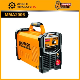 Máy hàn điện tử ingco ing-mma2006 200a, hàn que tối đa 5.0mm