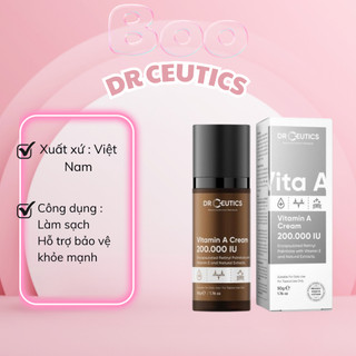 Kem dưỡng vitamin a cream 200.000 iu drceutics
