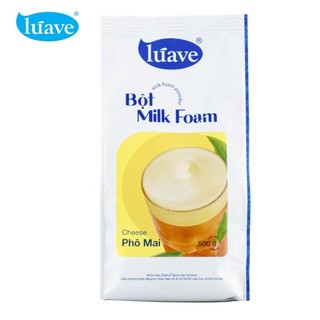 Bột Milk Foam Phô Mai LÚAVE 500G - Pha Chế Váng Sữa Kem Cheese, Kết Hợp Với Trà Sữa, Trà Trái Cây