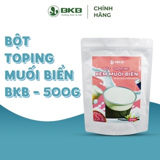 Bột Kem Topping Vị Muối Biển BKB - Gói 500G - Thơm Béo Đậm Đà