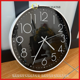 [THANH LÝ] Đồng hồ treo tường Quartz kim trôi còn rất đẹp, đồng hồ treo tường kim trôi