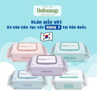Khăn giấy ướt số 1 hàn quốc bebesup