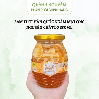 Sâm tươi hàn quốc ngâm mật ong nguyên chất 380ml