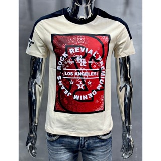 Áo Thun Rock Revival Cao Cấp Màu Đỏ Kem_RR21