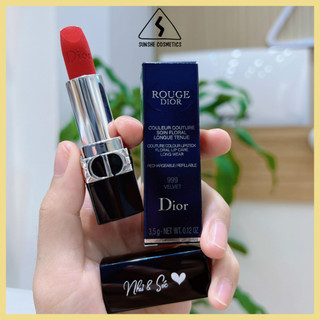Son thỏi nhung lì D.l.0.R Rouge Velvet 720, 840, 999, 100, 760, 314, 200