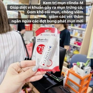 Bôi mụn CLINDA-M Thái Lan
