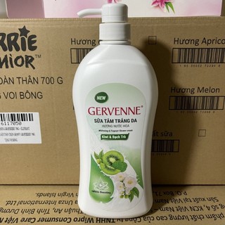 Chai Sữa Tắm Trắng Da Gervenne 450g