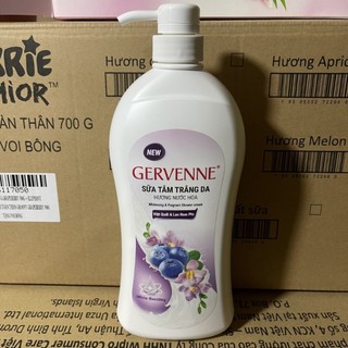 Chai Sữa Tắm Trắng Da Gervenne 450g