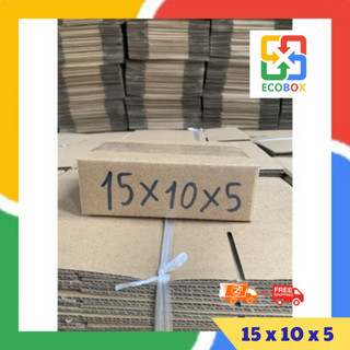 ECOBOX - 15x10x5 COMBO 50 Hộp Catton, Thùng Catton Đóng Gói Hàng