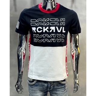  Áo Thun Rock Revival Đen Trắng_RR17 