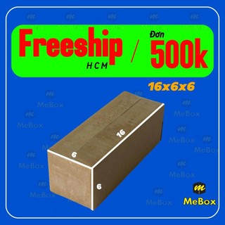 16x6x6 hộp carton đóng hàng