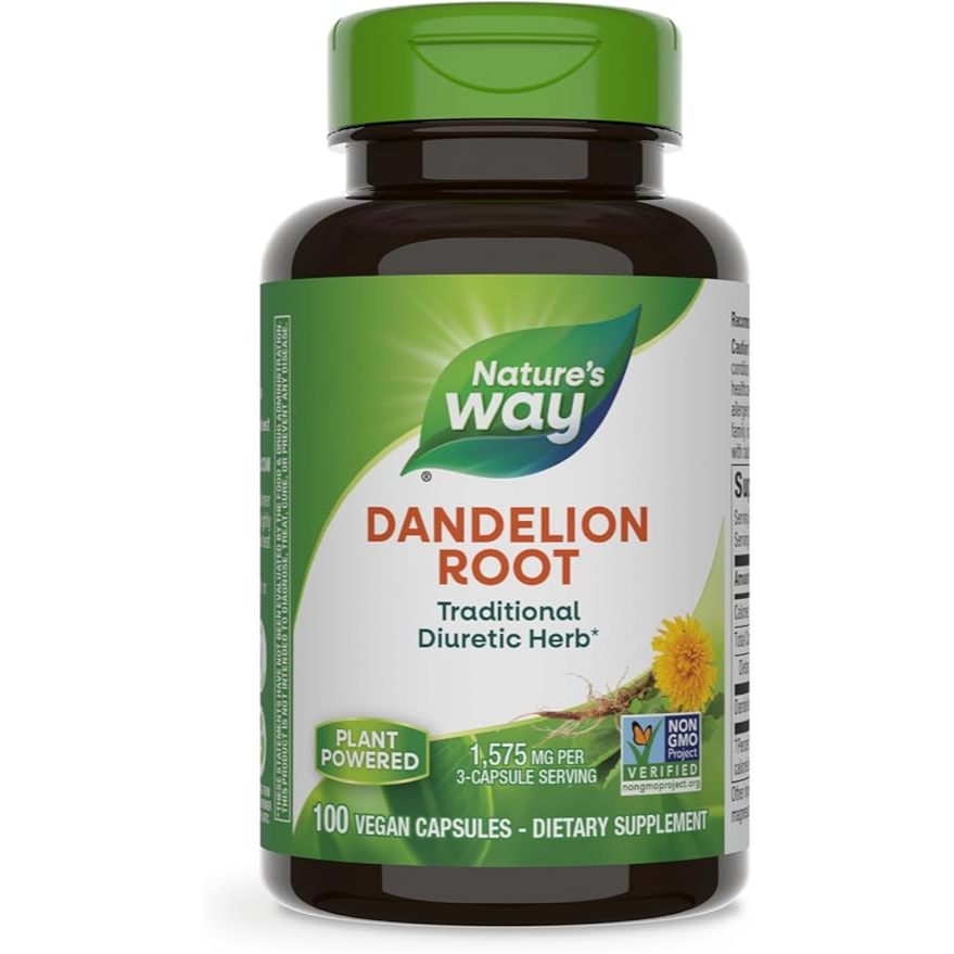 Nature's Way Dandelion Root 1575mg Viên Uống Rễ Bồ Công Anh Giúp Ổn Định Máu Huyết 100 viên