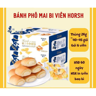 [1kg ] Bánh Mì Bi Phô Mai 6 viên Date 3 tháng