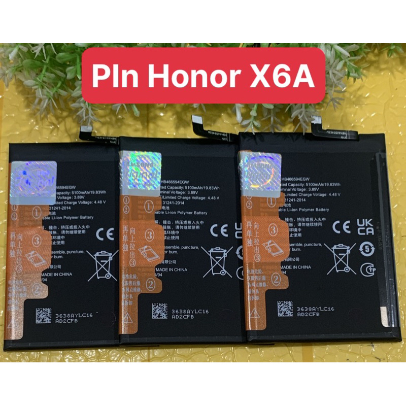pin thay thế điện thoại honor x6a/ pin điện thoại honor x6a zin mới