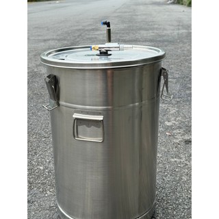 Thùng Chứa Bột Sơn 50Kg Thùng Đựng Bột Sơn Tĩnh Điện Phụ Kiện Sơn Tĩnh Điện
