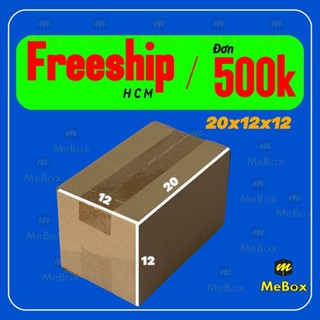 20x12x12 hộp carton đóng hàng
