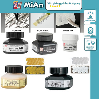 Mực vẽ Manga , truyện tranh , viết thư pháp Kuretake Zig ,