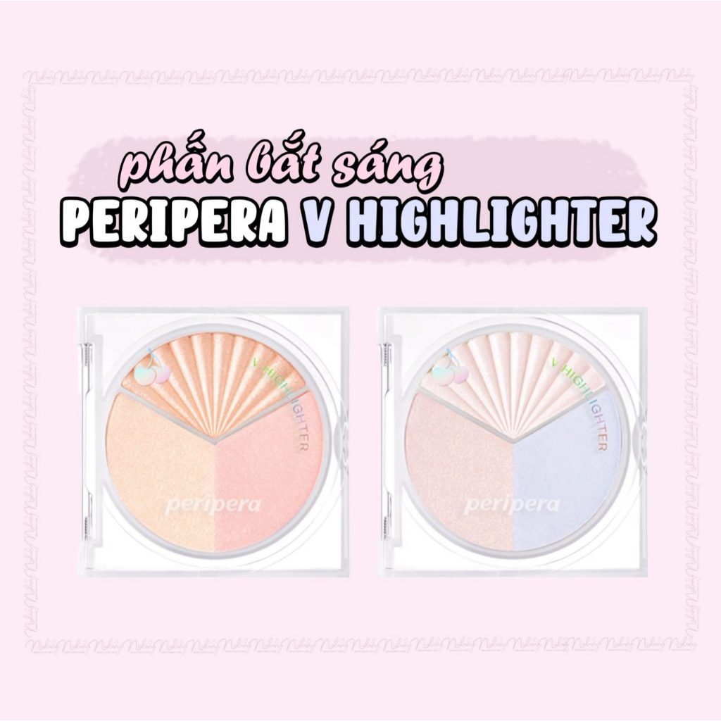 (HSD 3/4/2027) Phấn bắt sáng Peripera V Highlighter