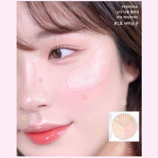 (HSD 3/4/2027) Phấn bắt sáng Peripera V Highlighter