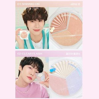 (HSD 3/4/2027) Phấn bắt sáng Peripera V Highlighter
