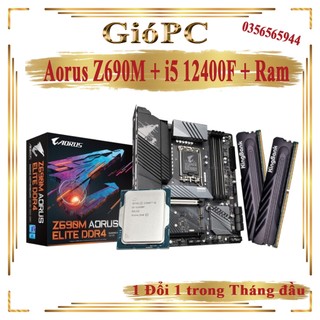 Combo i5 12400f, i3 12100f + main z690, b660, h610 socket 1700