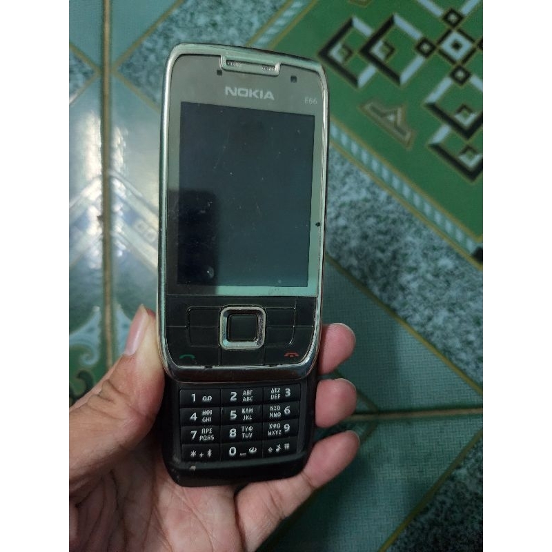 Xác điện thoại Nokia E66 zin imei trước lên full