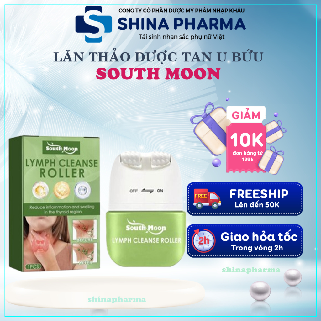 Kem Lăn Thảo Dược U Tuyến Giáp South Moon - Kem Bôi Hỗ Trợ Tan U Bứu, Cường Giáp, Dứt Điểm U Tuyến Giáp