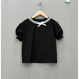 Áo croptop bèo tay ẢNH CHỤP THẬT