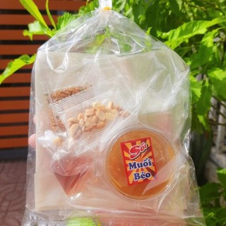 Bánh tráng muối béo, sốt tắc (bịch 90g) - bánh tráng Tây Ninh