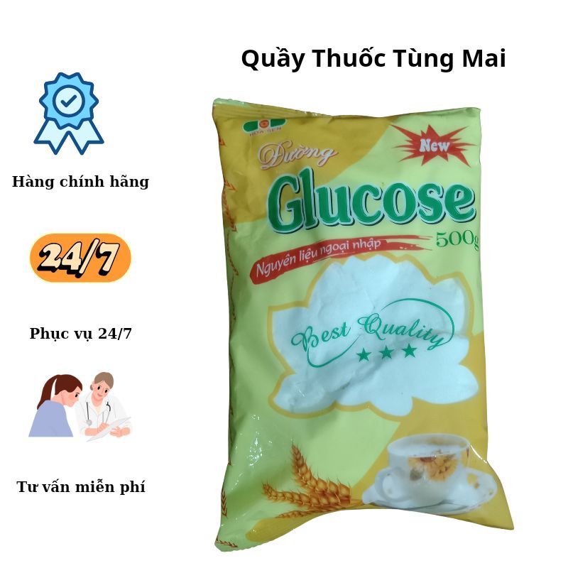 Đường Glucose 500g