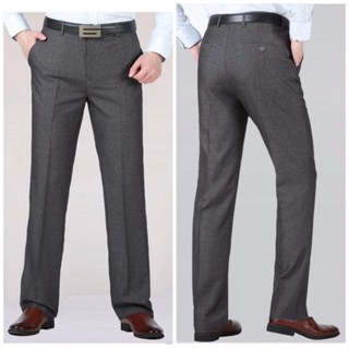 Quần tây nam công sở trung niên đẹp vải dày dặn mềm mịn không phai màu Quần âu nam công sở
