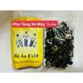 Bộ full ốc dàn áo xe ex 10 , ex 2006 đến 2010 hàng đặc biệt cao cấp