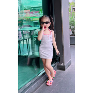 Đầm Thun Body Xinh Bé Gái