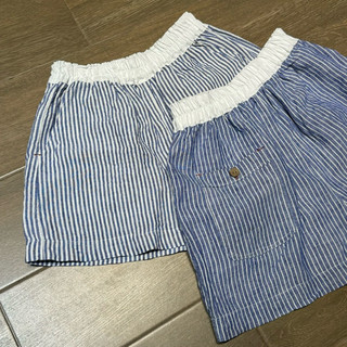 Quần short linen kẻ sọc | by Calm