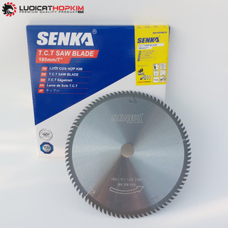 Lưỡi cắt ván MDF MFC nhựa nội thất nhôm mỏng 185mm 90 răng hợp kim SENKA