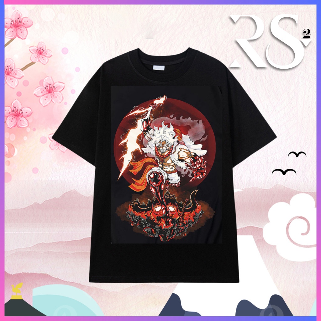 BST áo thun One Piece Luffy Gear 5 fullsize unisex [ RamieStore 2]