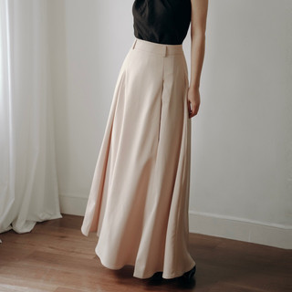   Gabyli Label  Chân váy xoè xếp ly dáng dài- BAY SKIRT 