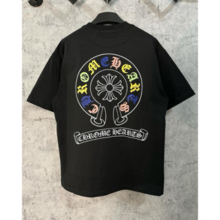 Áo Thun CHROME HEARTS Nam Nữ Unisex Form Rộng Nhiều Mẫu In Nổi Cực Chất, Áo Thun Thời Trang Phối Đồ Cực Chất