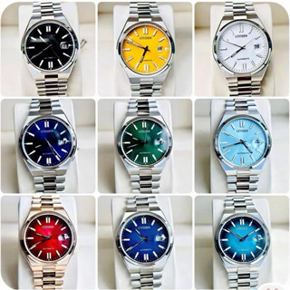 Đồng hồ nam dây thép Citizen Automatic Tsuyosa NJ0150 NJ1051 NJ1053 NJ0154 NJ0155