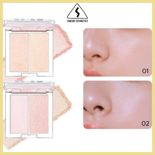 Phấn Bắt Sáng Clio Prism Highlighter Duo