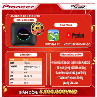 ANDROID BOX PIONEER - BIẾN MÀN HÌNH ZIIN THÀNH MÀN ANDROID