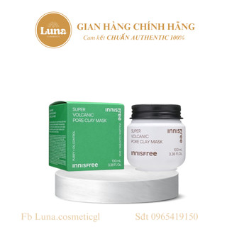 Mặt nạ đất set innisfree super volcanic pore clay mask 100ml