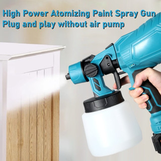 Máy phun sơn không kèm pin hoặc có pin sạc