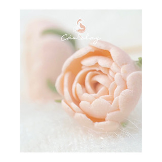 Hoa tai nữ- Khuyên tai đất sét polymer- ROSE