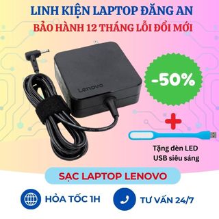 Sạc laptop lenovo 65w/45w - sạc lenovo chân nhỏ /chân to - sạc lenovo type c - cục sạc laptop lenovo