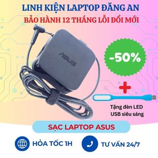 Sạc laptop asus 65w /45w /90w - adapter asus - sạc asus chân to /nhỏ / typec - sạc máy tính asus zin