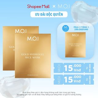 Mặt nạ Gạo Premium M.O.I Cosmetics tinh khiết Hydrogel  10g