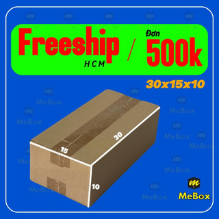 thùng hộp carton 30x15x10 bộ 20 không in